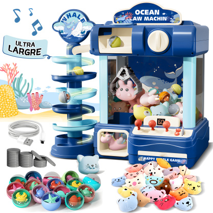 2 in 1 Big Claw Machine for Kids