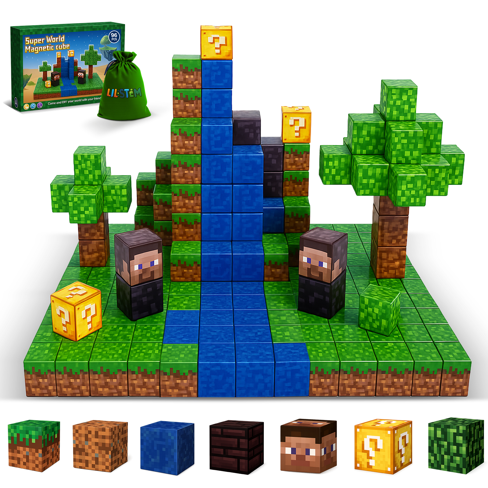 Magnetic Building Blocks for Kids