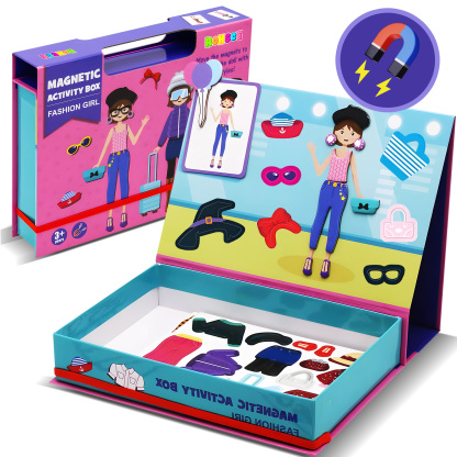 Magnetic Paper Dolls for Girls ages 4-7