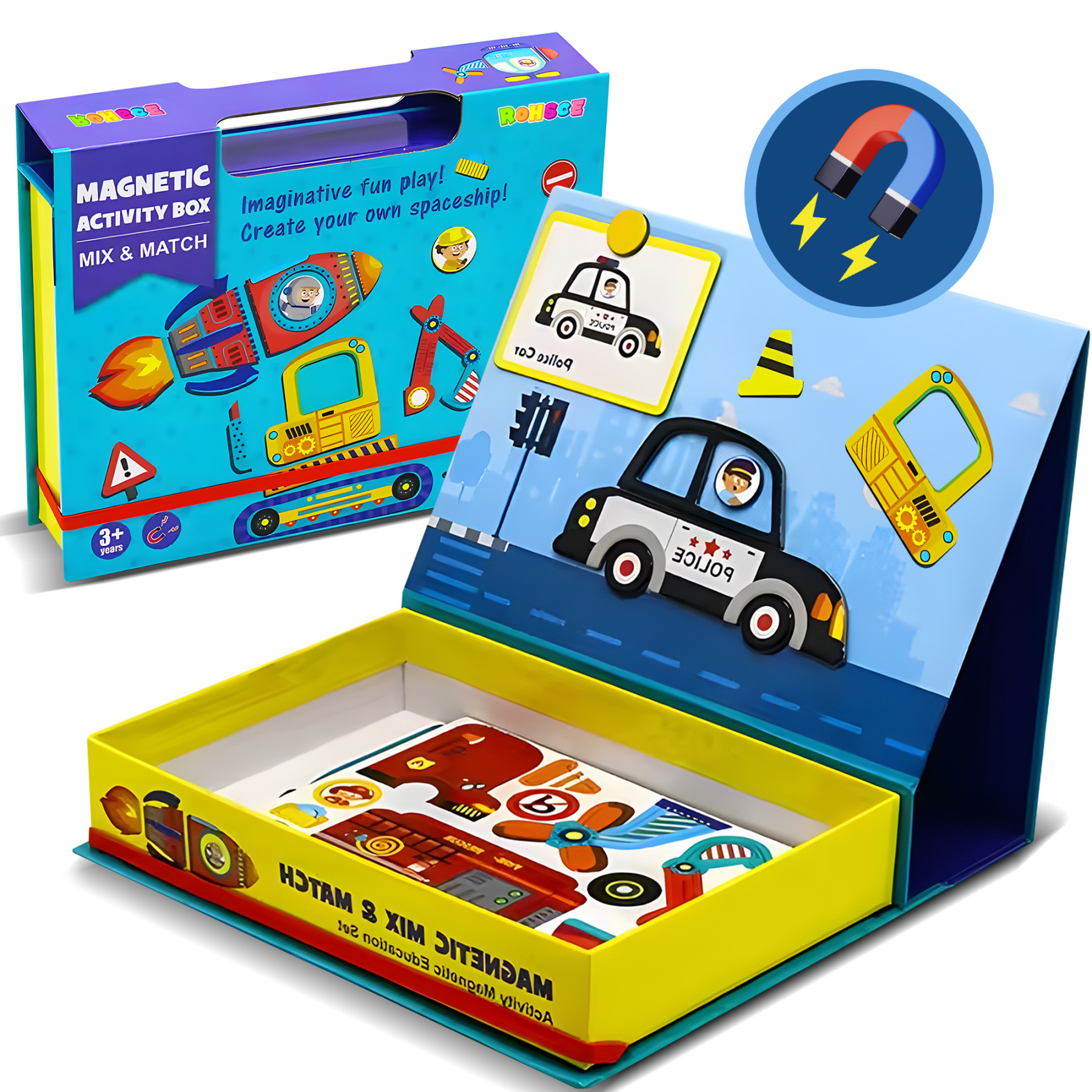 Magnetic Puzzles for Kids Ages 4-8