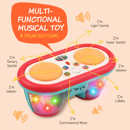 Drum Musical Learning Infant Toys