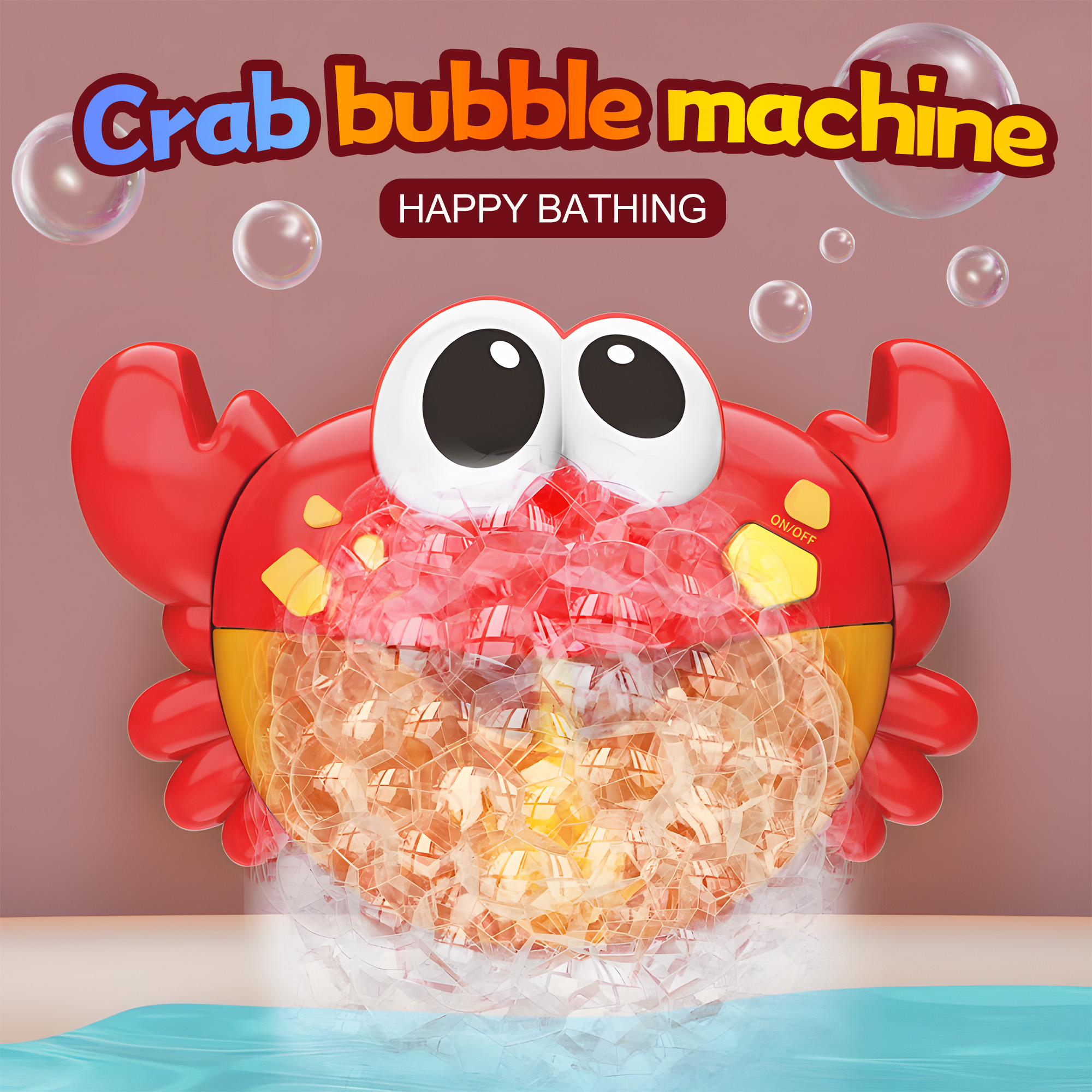 Crab Bath Bubble Machine