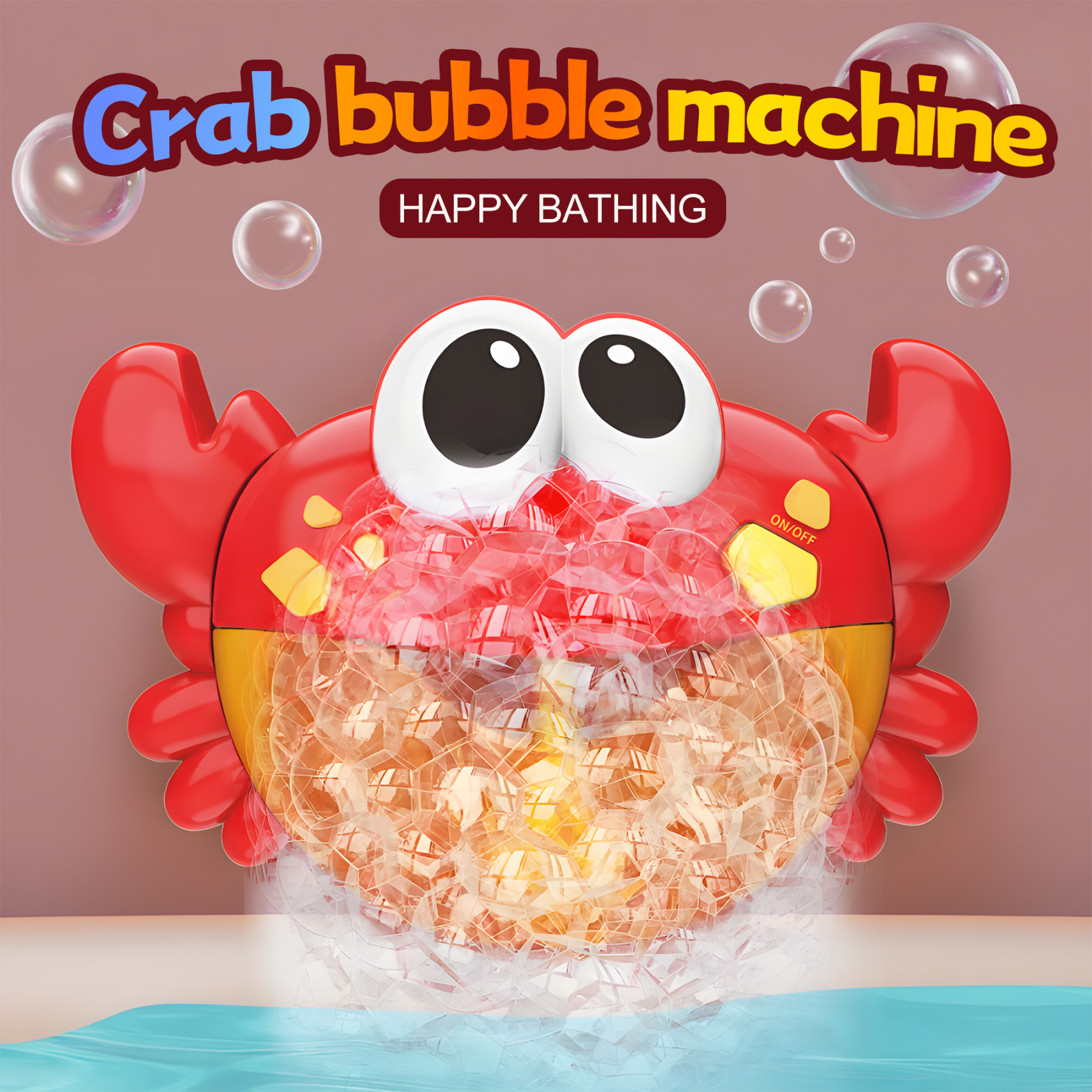 Crab Bath Bubble Machine