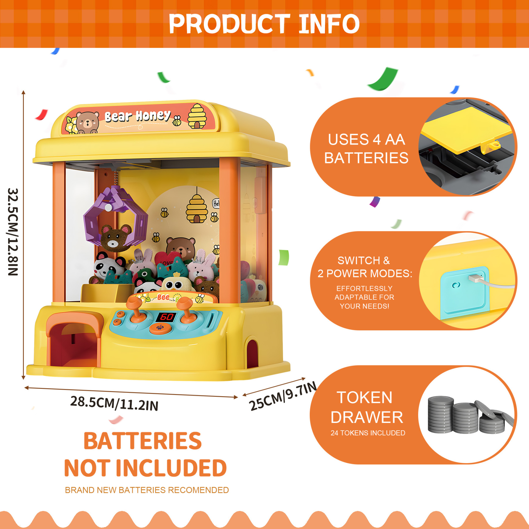 Electronic Claw Game Machine