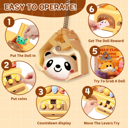 Mini Claw Machine for Kids