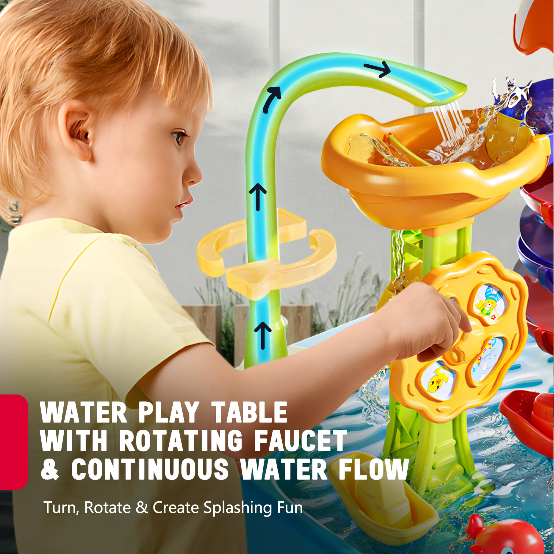 Water Table for Toddlers 1-3