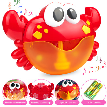 Crab Bath Bubble Machine