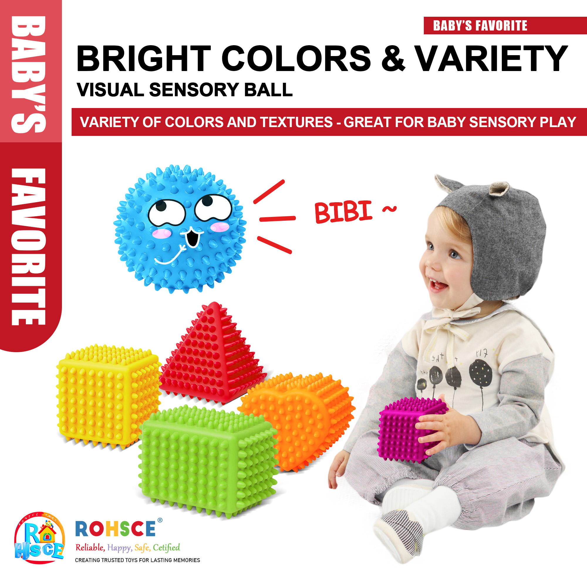 Baby Sensory Balls 6–12 Months