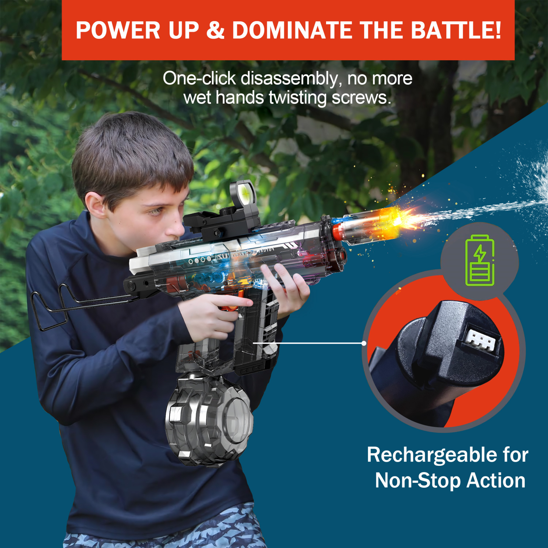 Powerful Electric Water Gun