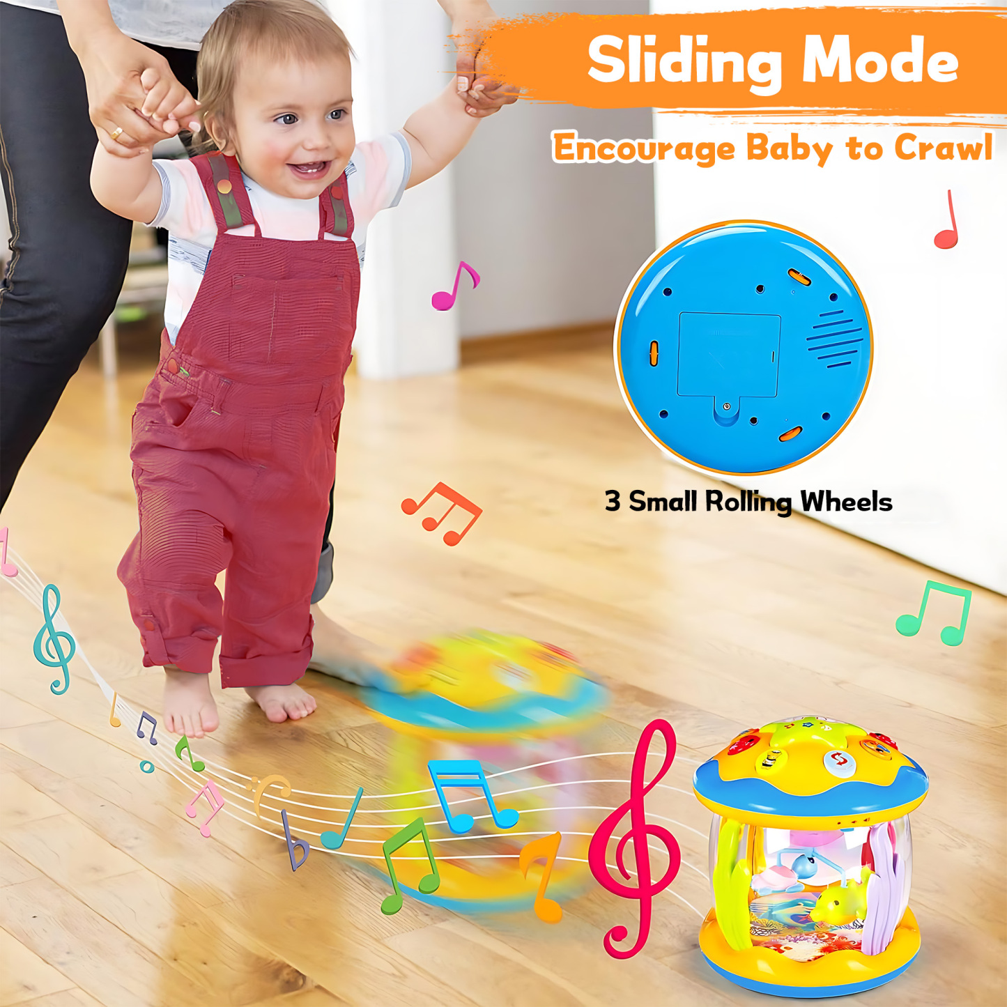 Musical Rotating Light Up Infant Toys