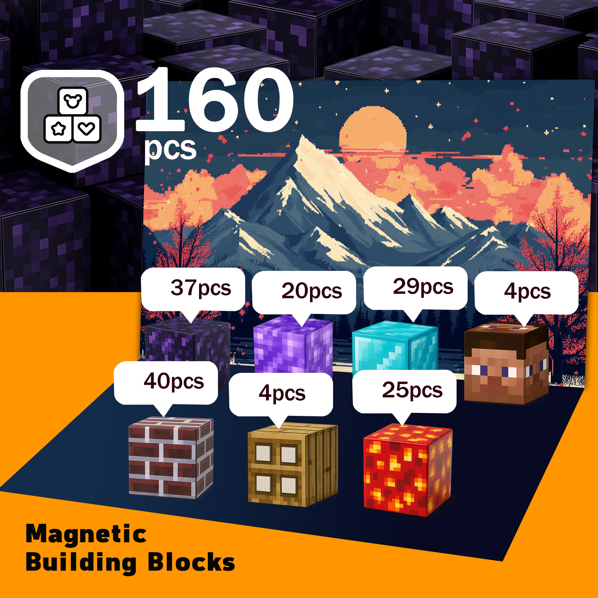 Magnetic Blocks for Kids