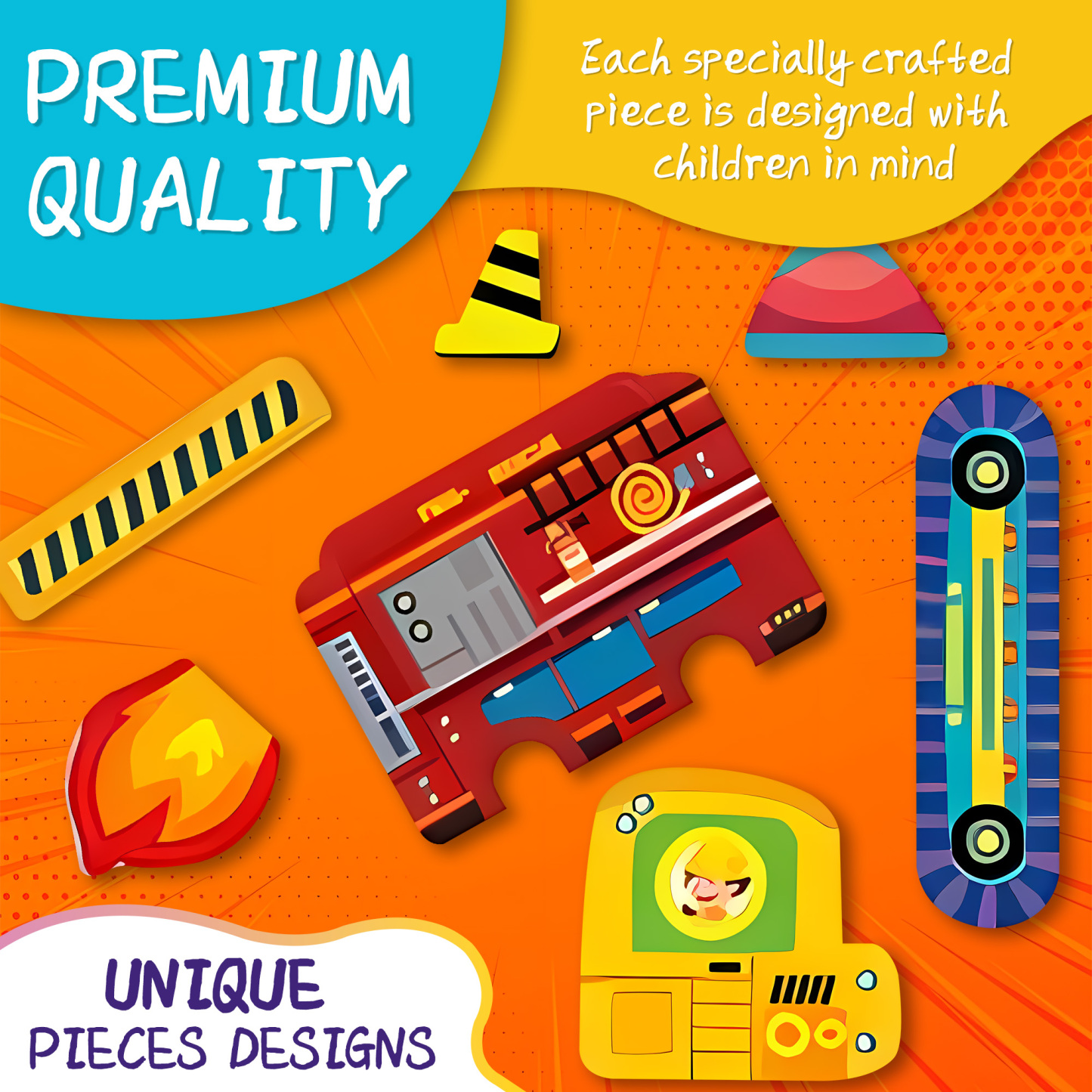 Magnetic Puzzles for Kids Ages 4-8