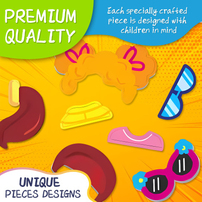 Magnetic Puzzles for Kids- Educational Magnetic Book