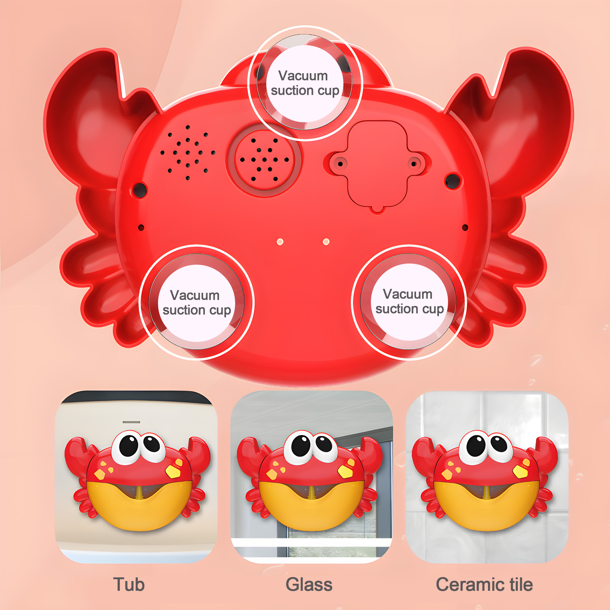Crab Bath Bubble Machine