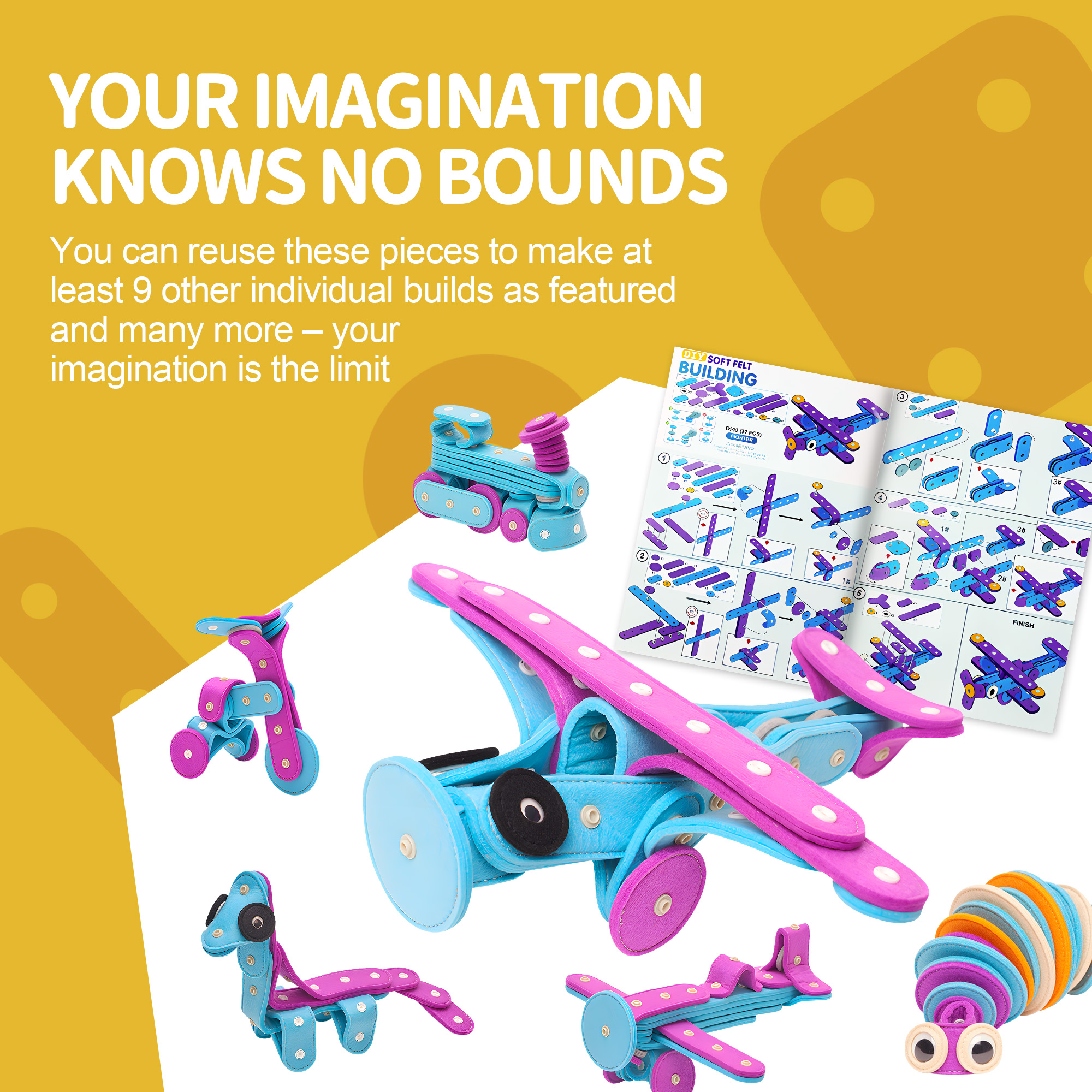 Soft Felt Building Toys