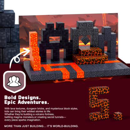 Magnetic Blocks Building Toys - Build Set