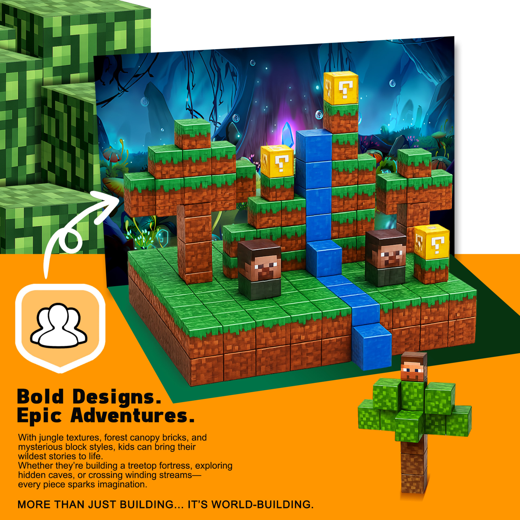 Magnetic Building Blocks for Kids