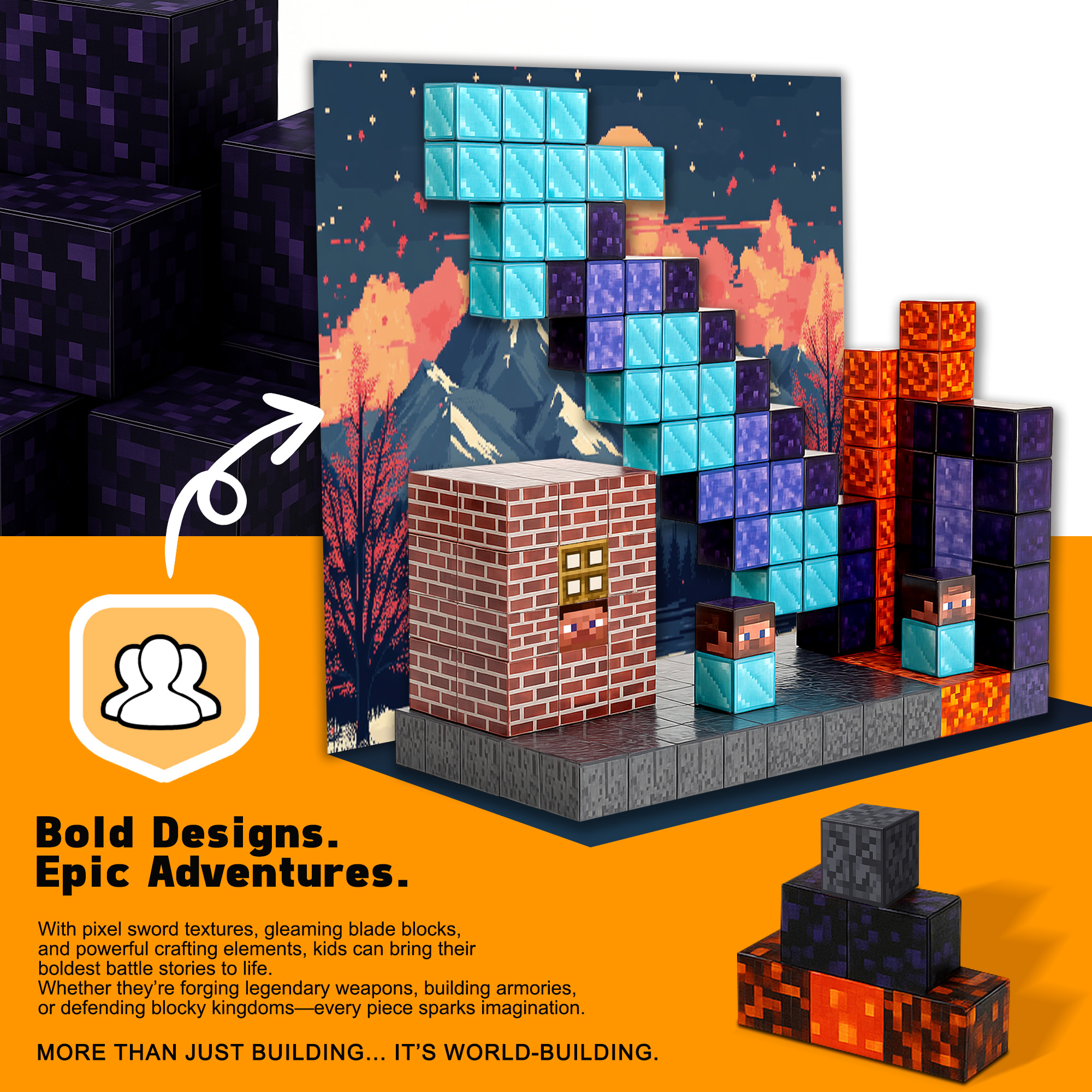 Magnetic Blocks for Kids