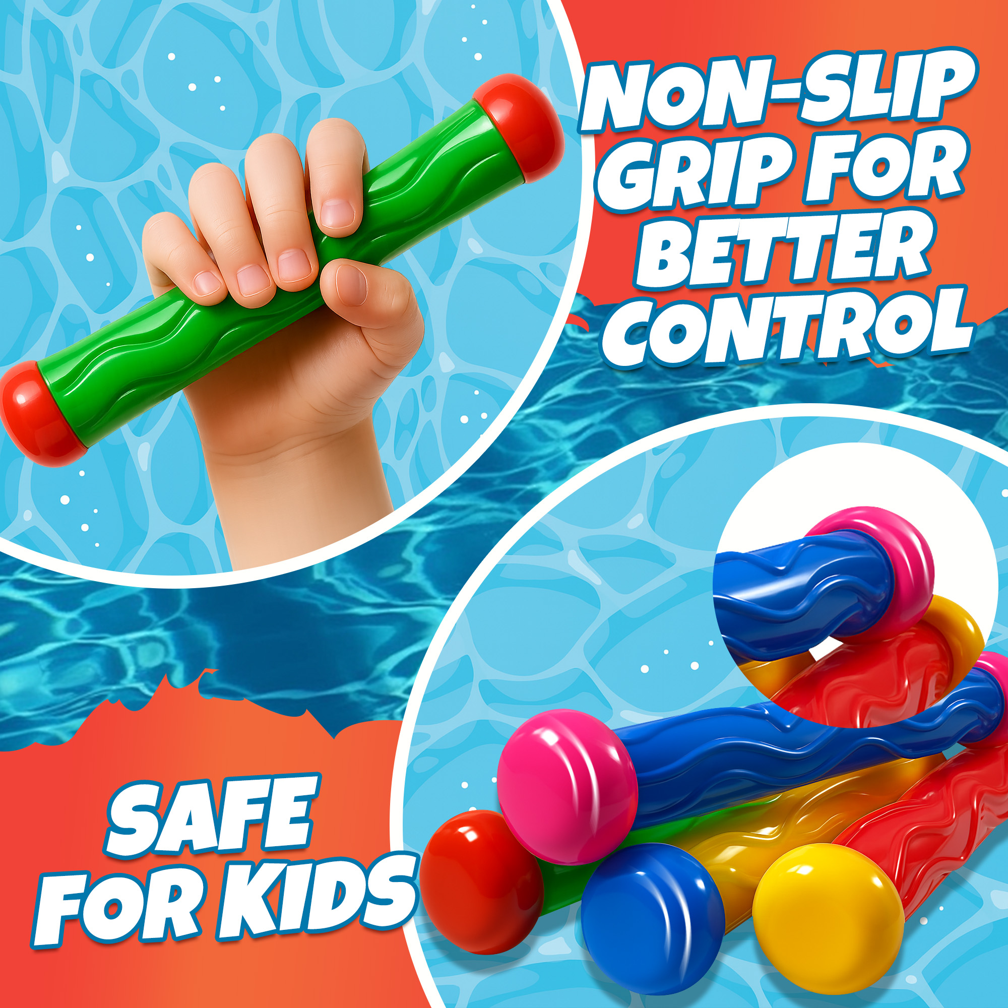 Pool Diving Toy Set