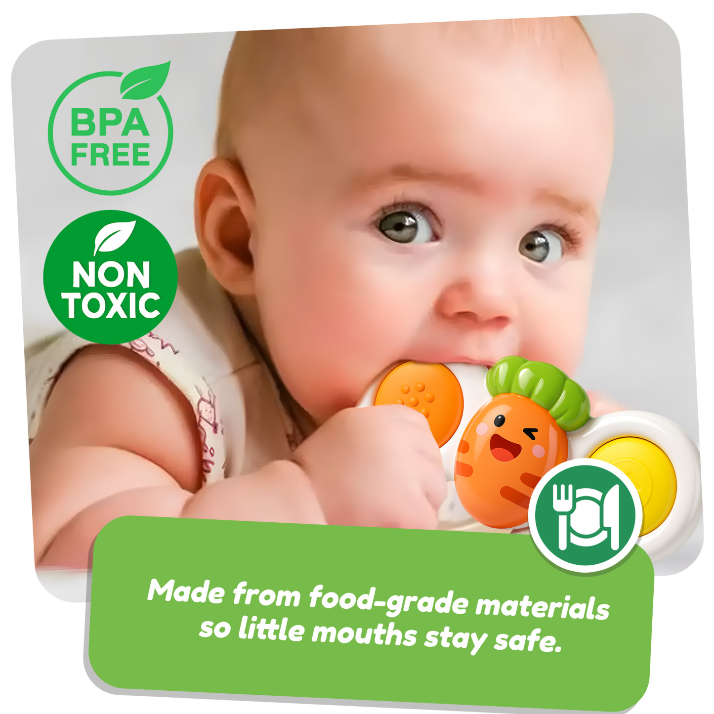 Suction Cup Rotating Sensory Bath Toys