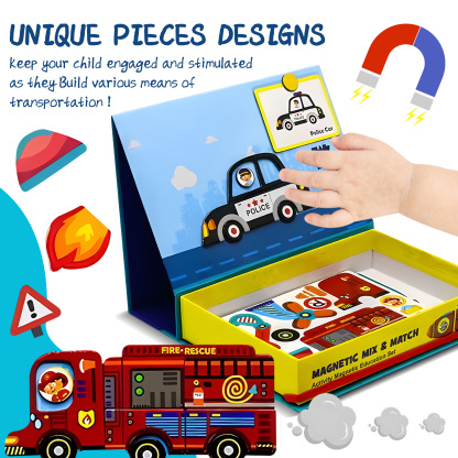Magnetic Puzzles for Kids Ages 4-8