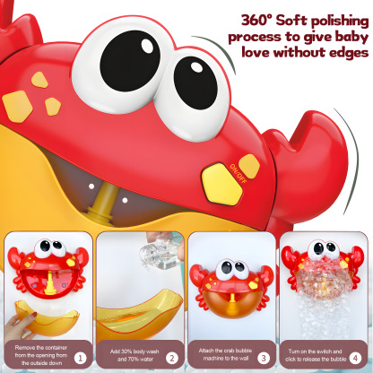Crab Bath Bubble Machine