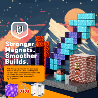 Magnetic Blocks for Kids