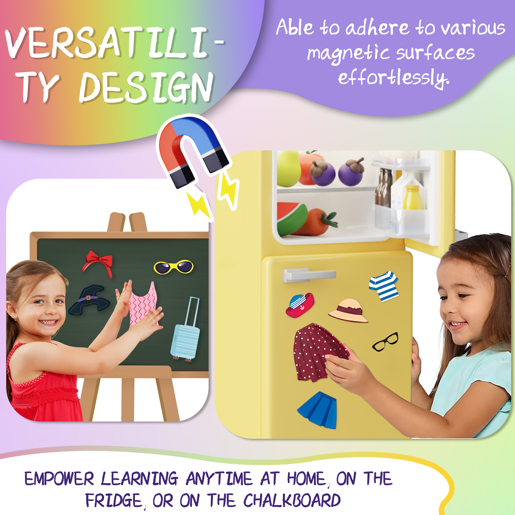 Magnetic Paper Dolls for Girls ages 4-7
