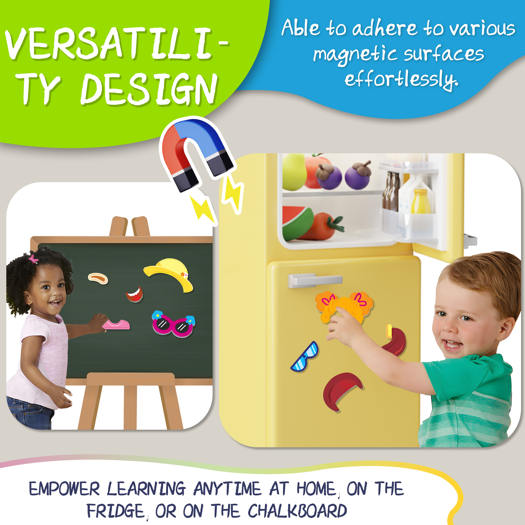 Magnetic Puzzles for Kids- Educational Magnetic Book