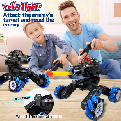 RC Tank That Shoots Gesture Sensing RC Tank