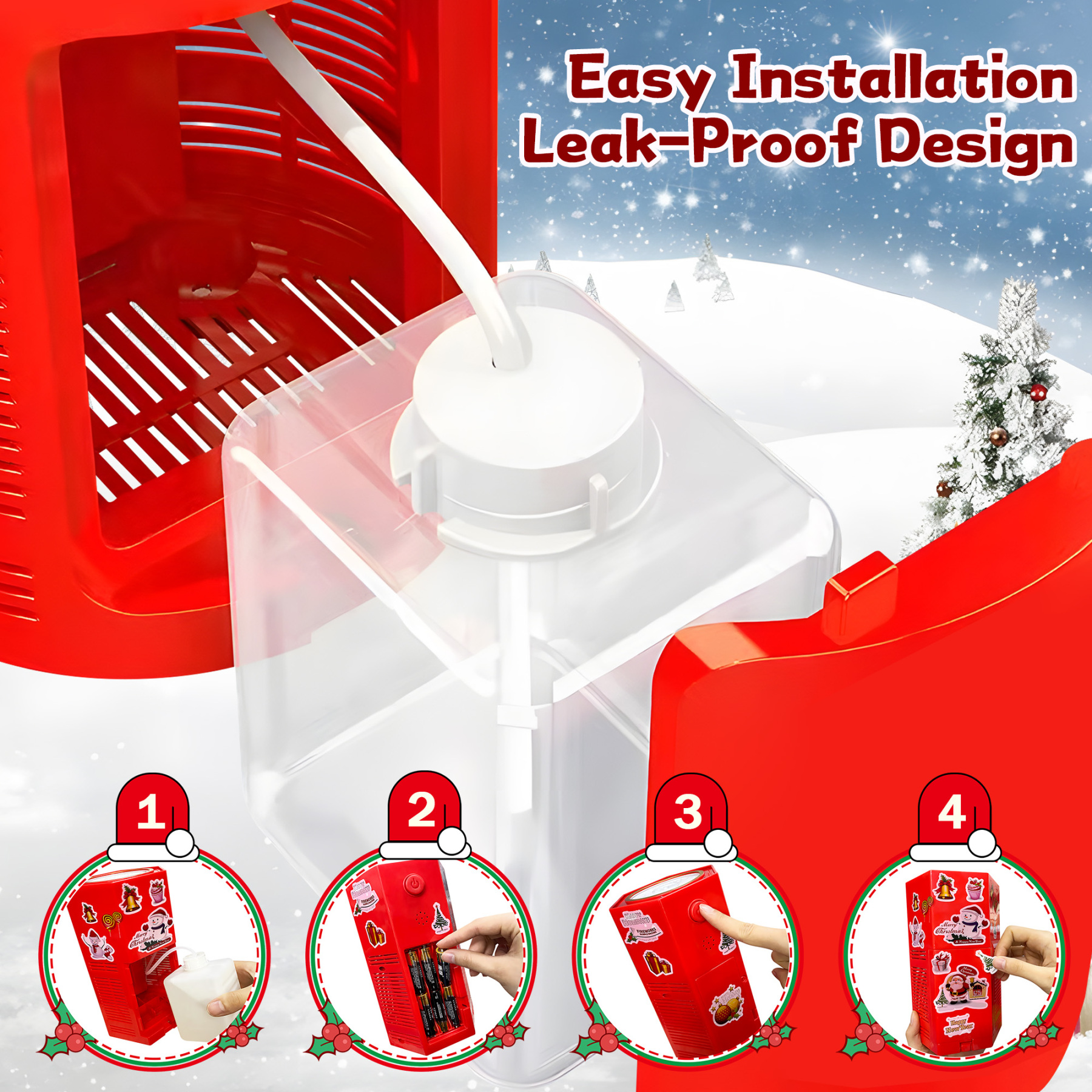 Firework Bubble Machine