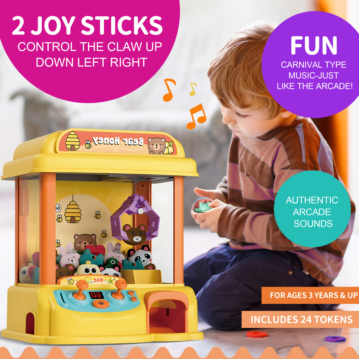 Electronic Claw Game Machine