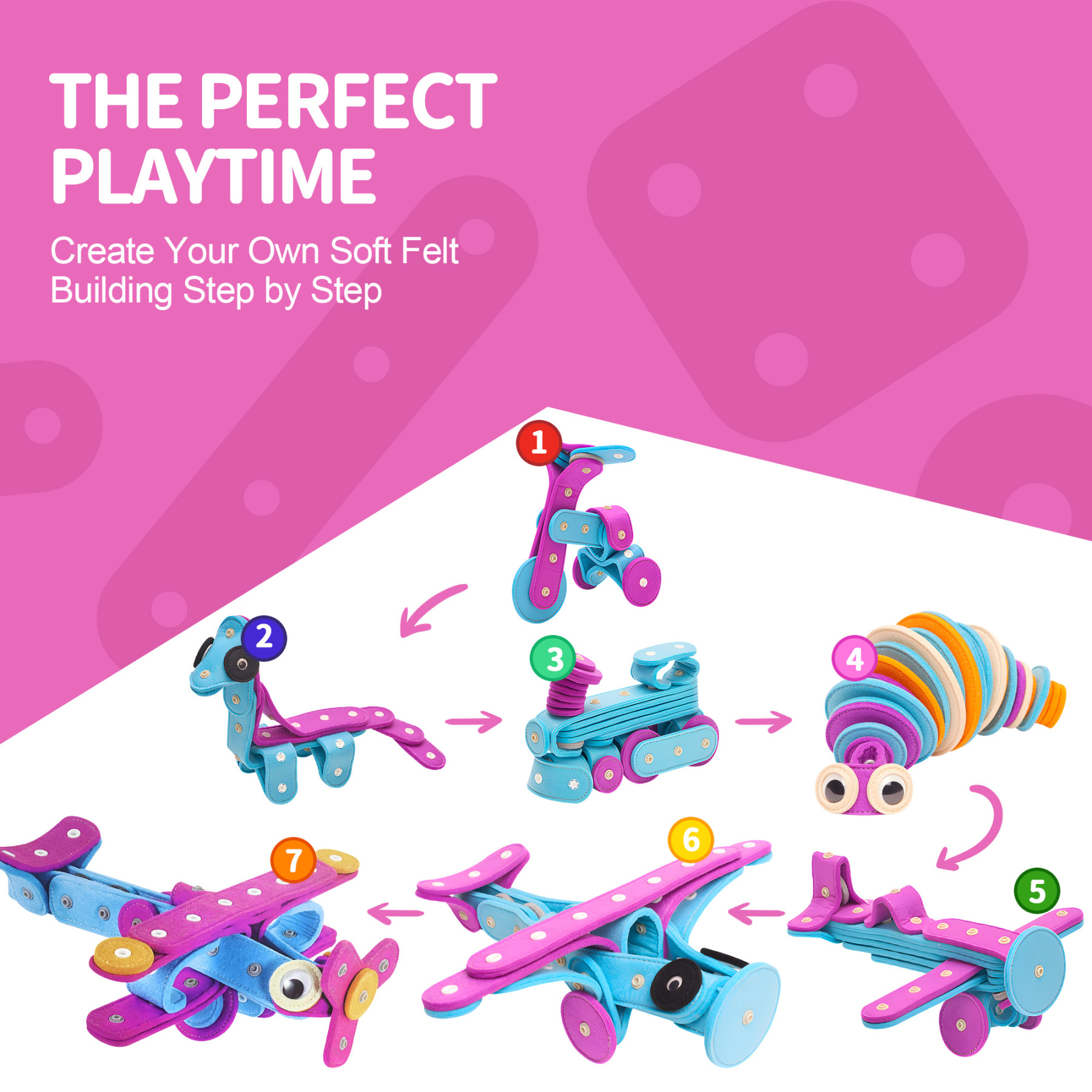 Soft Felt Building Toys