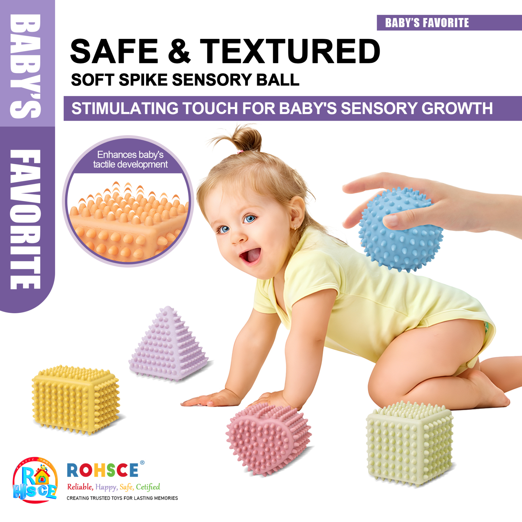 Soft Spiky Sensory Balls
