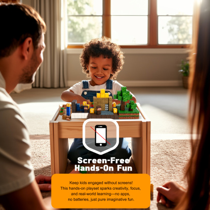 Magnetic Blocks - Magnetic Tiles Building Blocks Toddler Toys