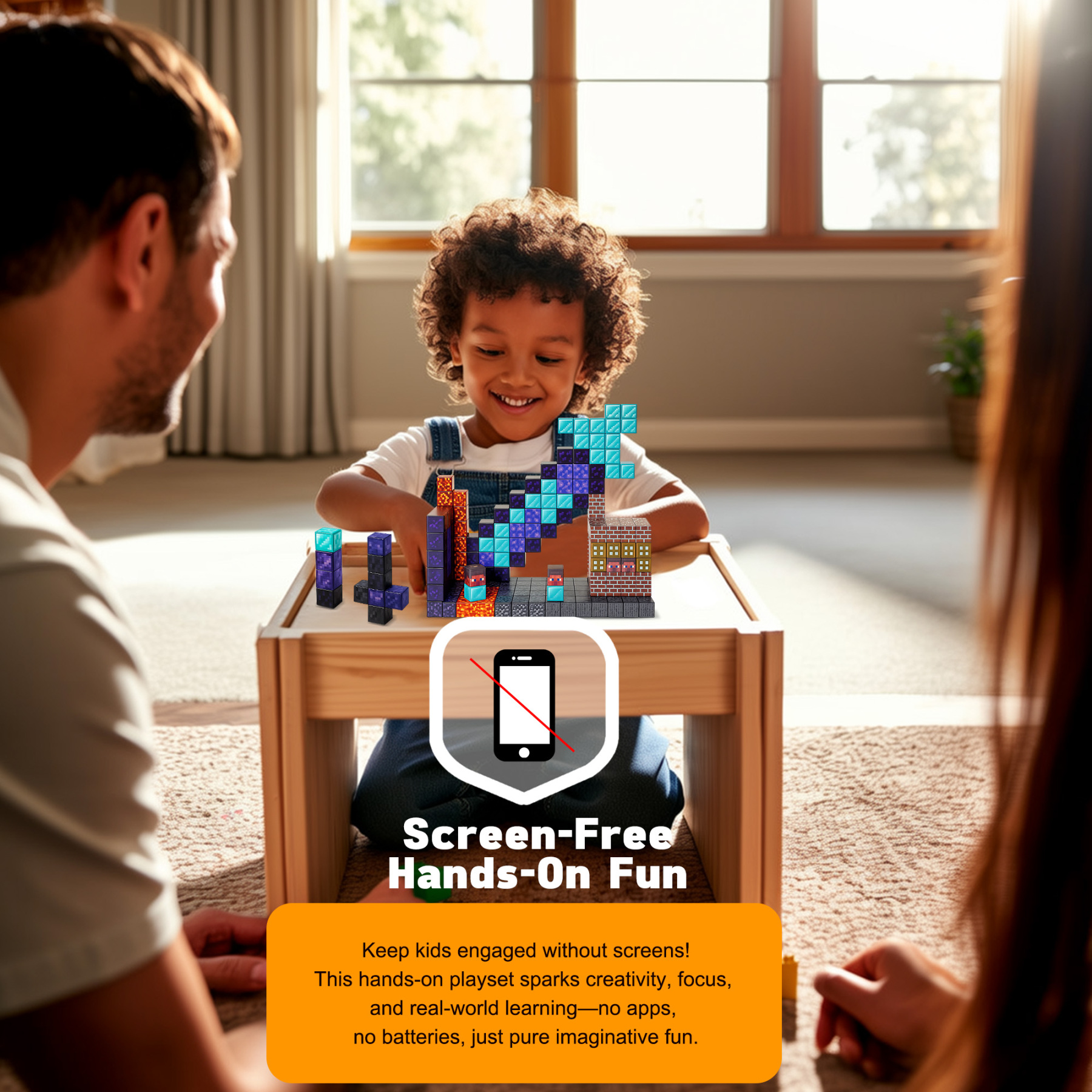 Magnetic Blocks for Kids