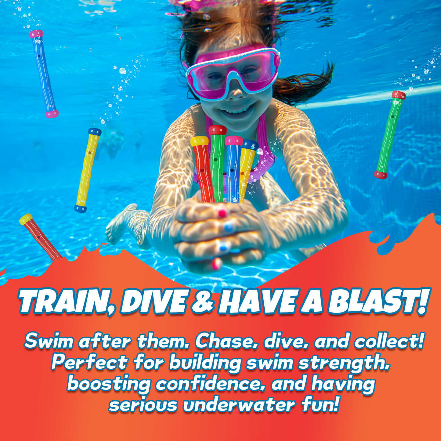 Pool Diving Toy Set