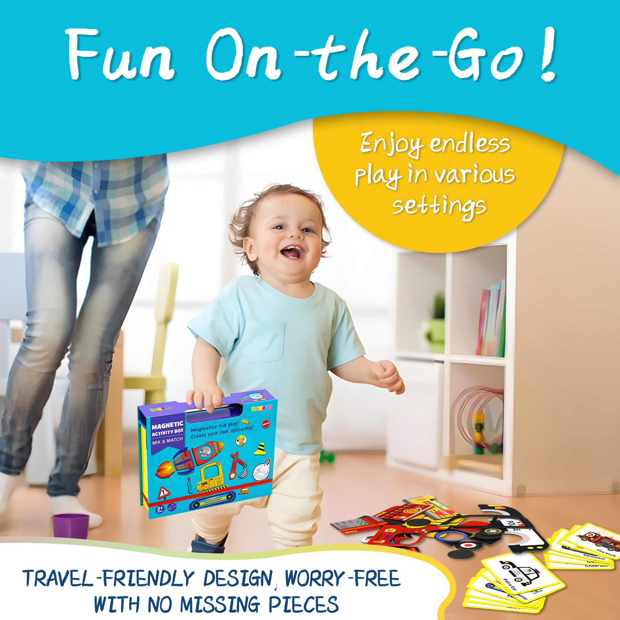 Magnetic Puzzles for Kids Ages 4-8