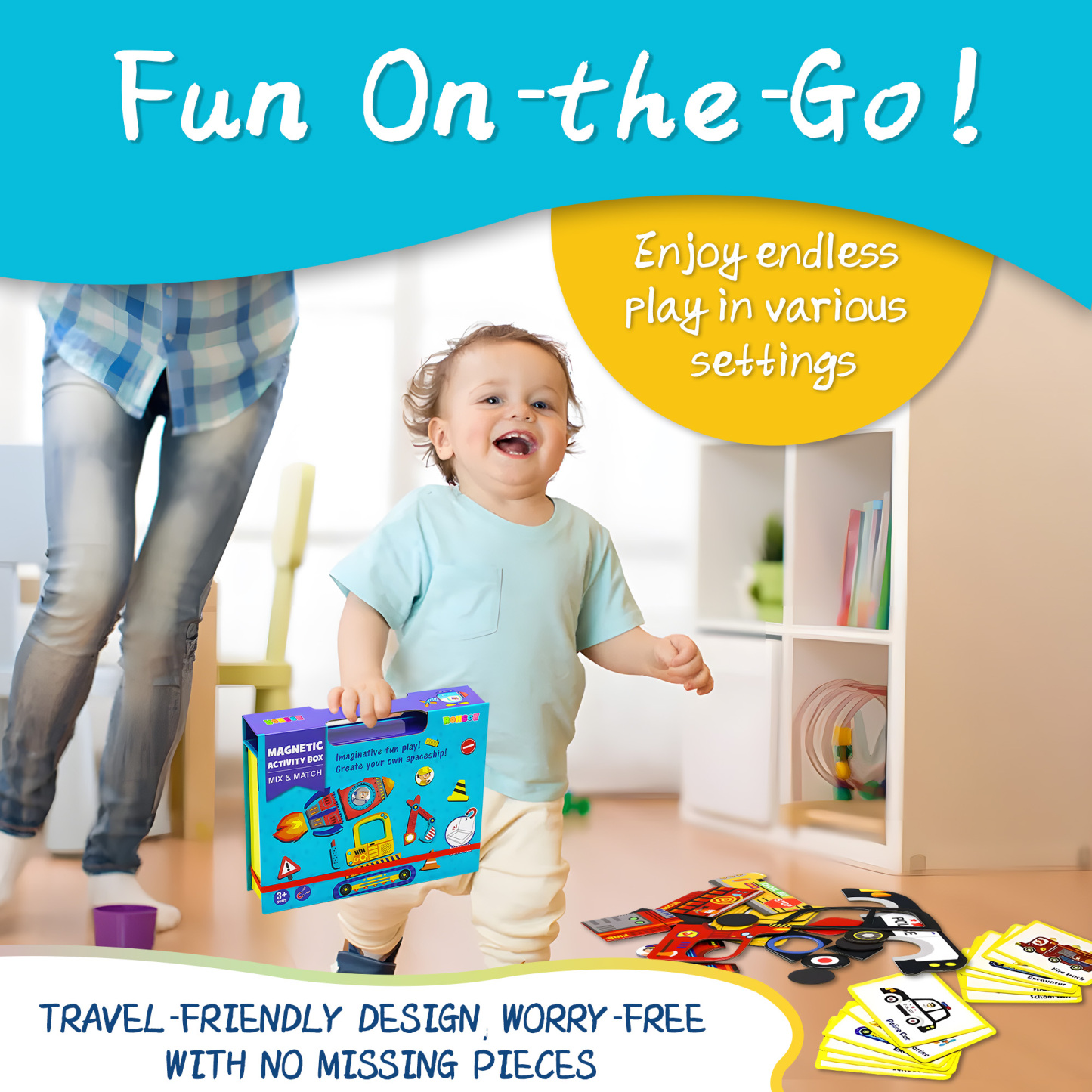 Magnetic Puzzles for Kids Ages 4-8