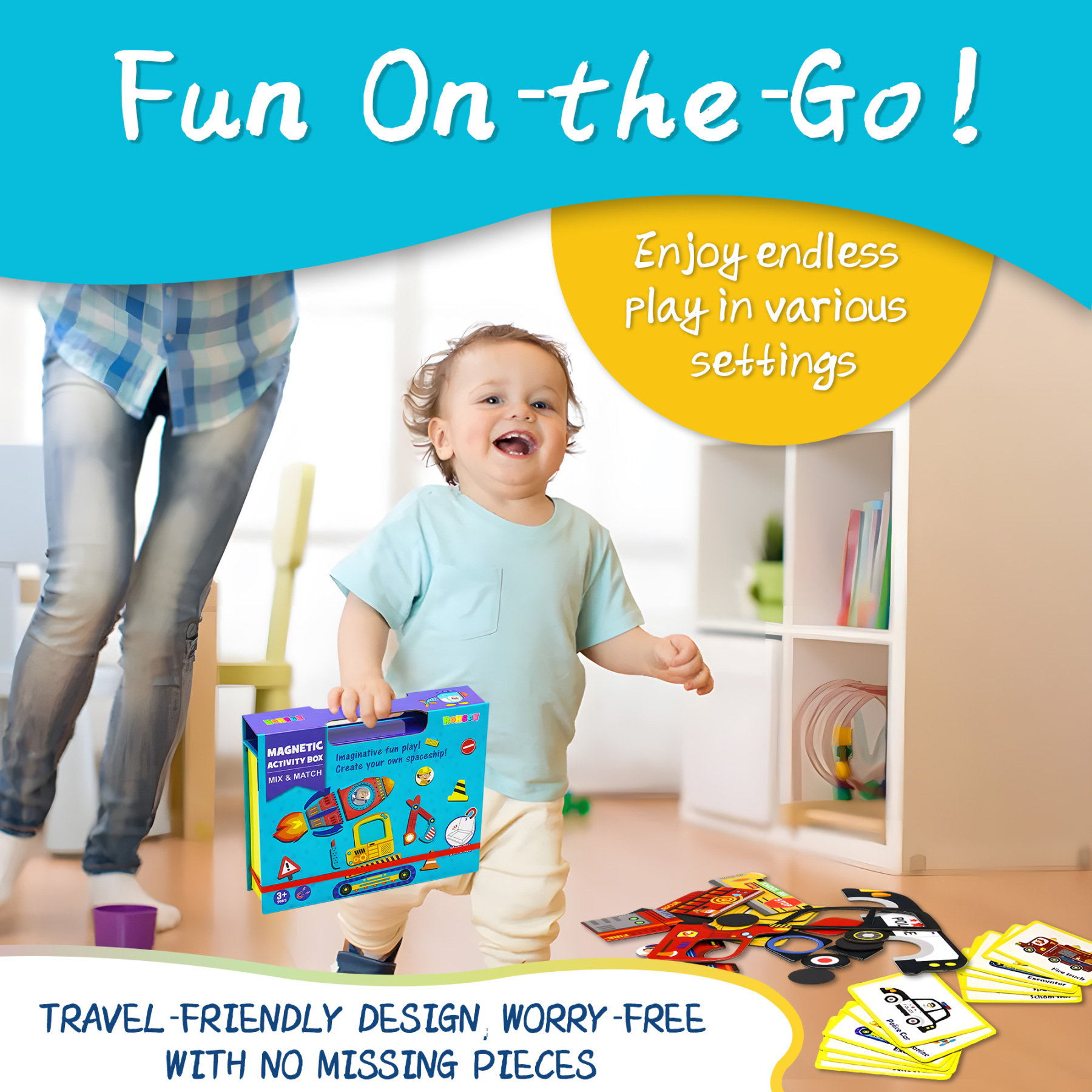 Magnetic Puzzles for Kids Ages 4-8