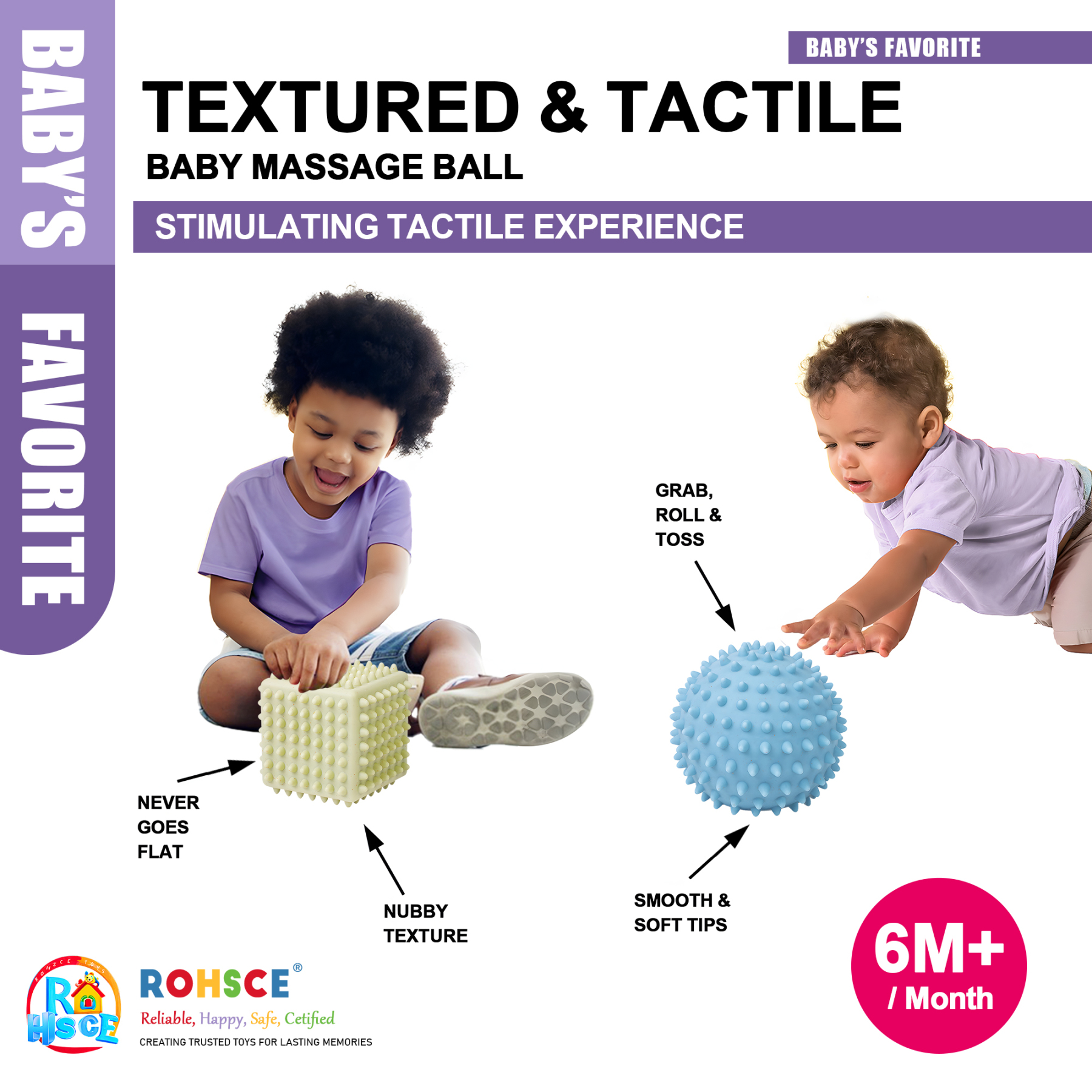 Soft Spiky Sensory Balls