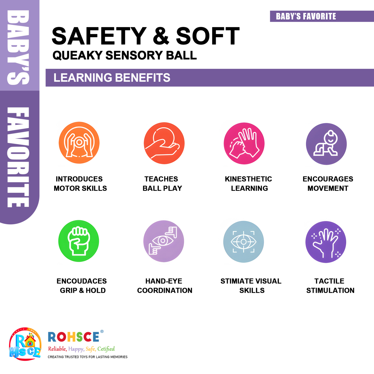 Soft Spiky Sensory Balls