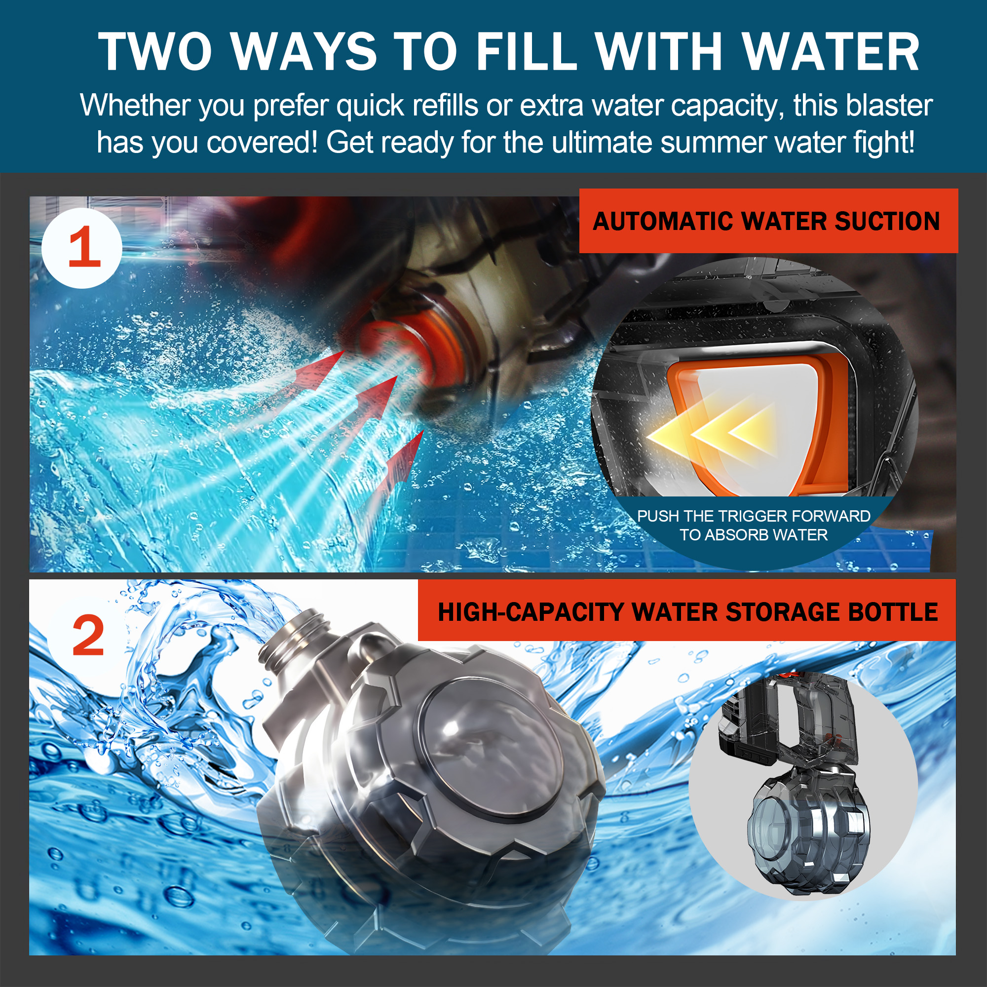 Powerful Electric Water Gun