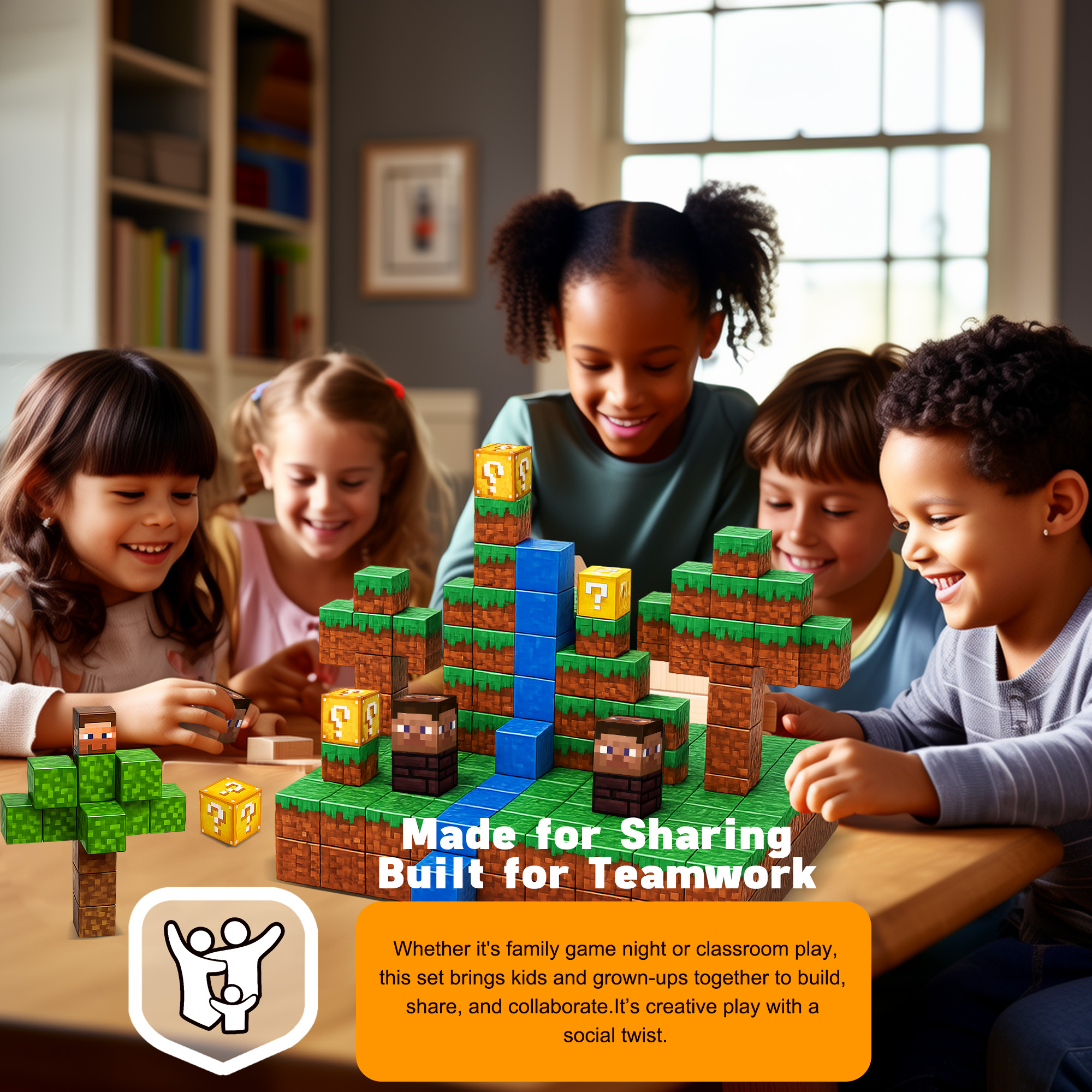 Magnetic Building Blocks for Kids