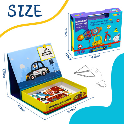 Magnetic Puzzles for Kids Ages 4-8