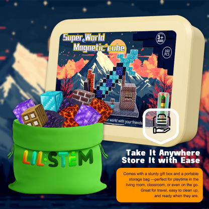 Magnetic Blocks for Kids