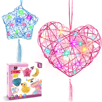   Light Up 3D String Art Kit