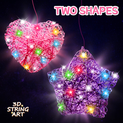   Light Up 3D String Art Kit