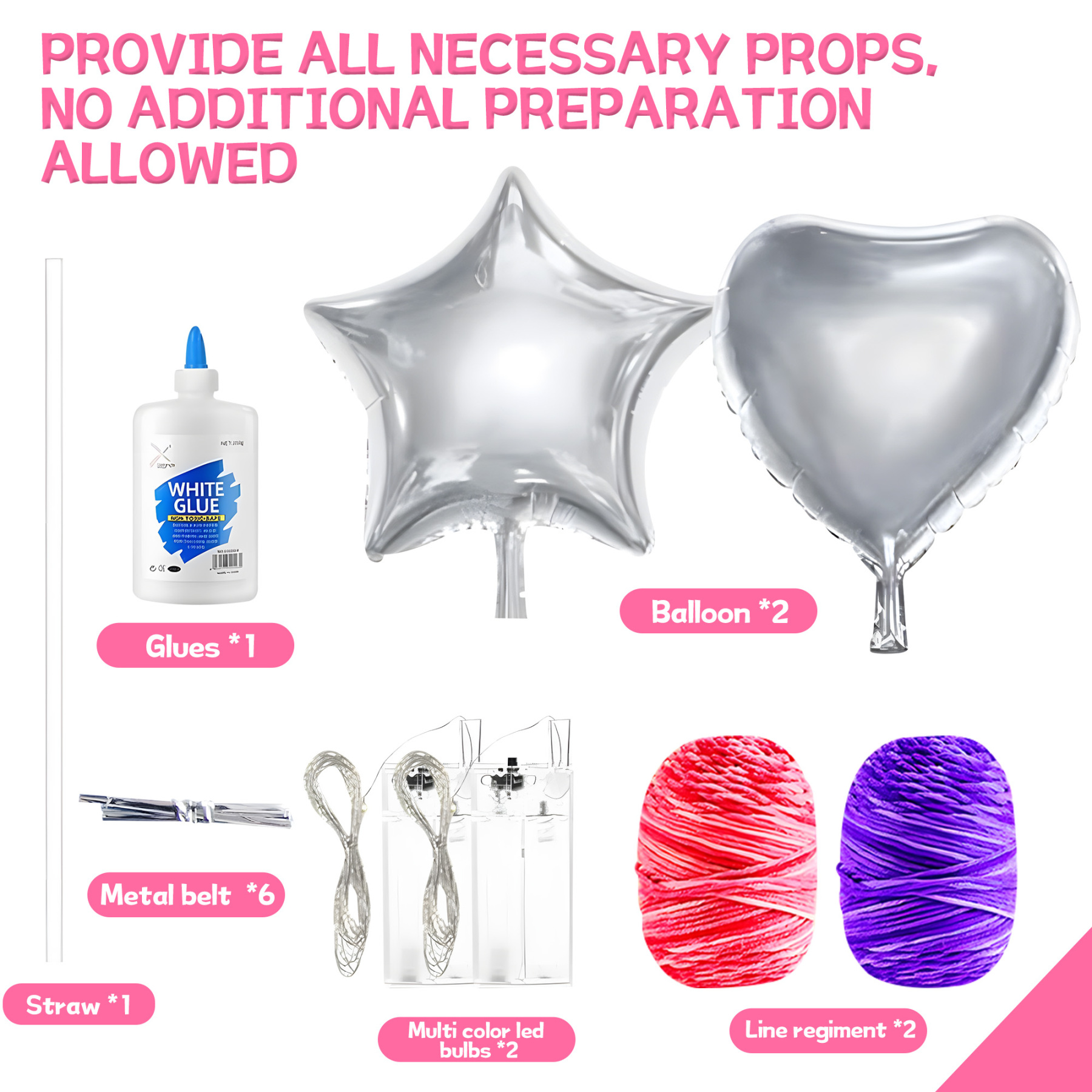   Light Up 3D String Art Kit