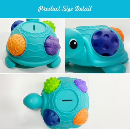Toddler Ball 1-3 Baby Sensory Toy Montessori Toy Suitable for 6-12 Months Baby Ball Toy Sensory Ball BPA Free Teething Gift Toddler Ball Bath Toy Bright Colors Multi-Texture
